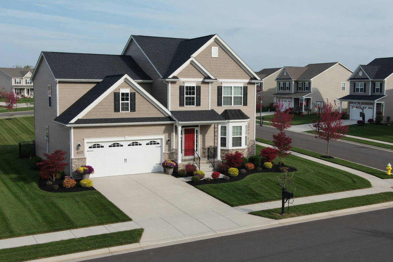 Larger-lot house in Mason, Ohio