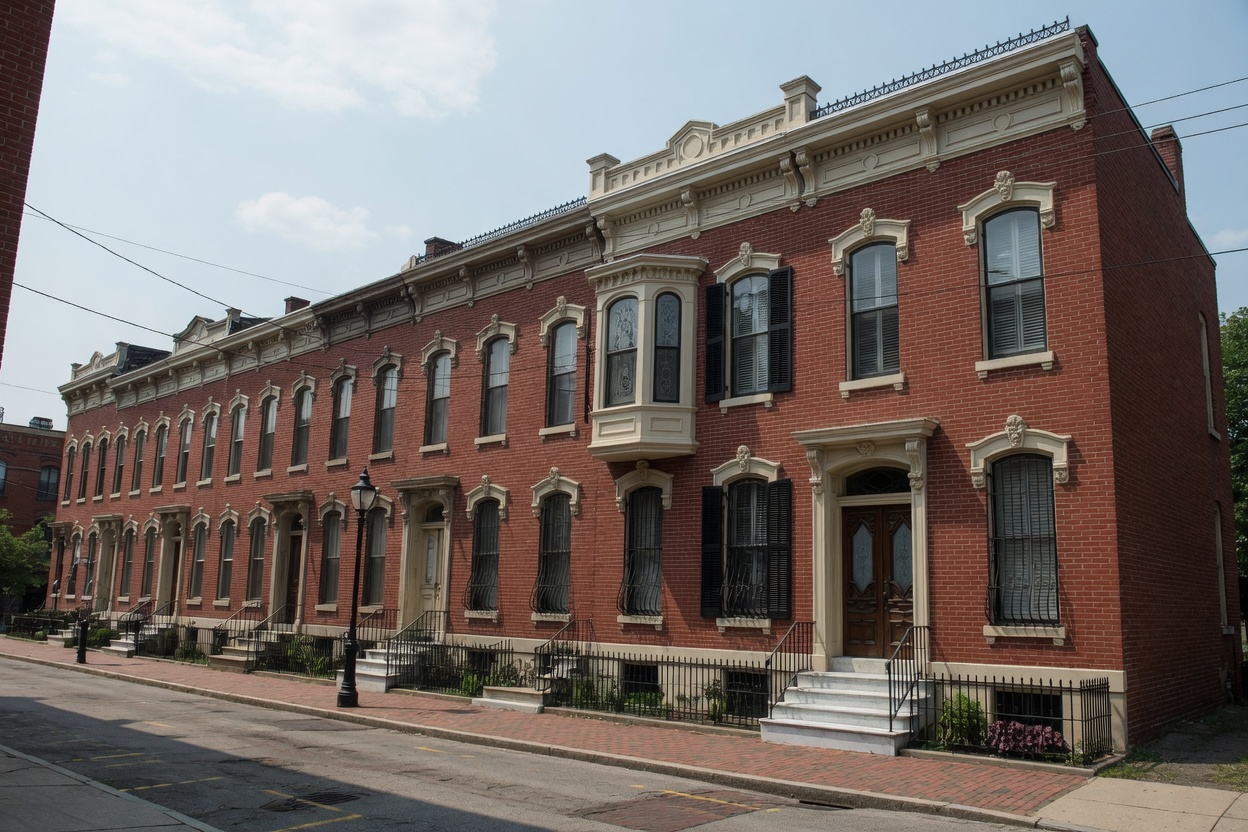 Condo building in Over-the-Rhine, Cincinnati